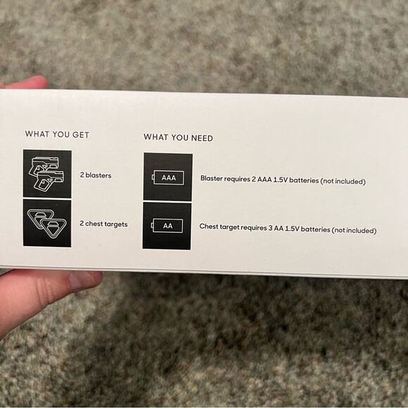 NEW Sharper Image Electronic Laser Tag Game Set 2 Player NWT - Picture 5 of 8